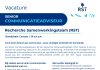 Recherche Samenwerkingsteam (RST) – Senior Communicatieadviseur