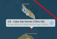 A registra temblor leve den cercania di Aruba