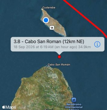 A registra temblor leve den cercania di Aruba