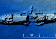 Plataforma flotante di investigacion ta descubri naufragionan desconoci cerca di costa di Aruba