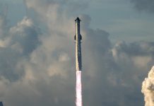 SpaceX ta pone megaraket Starship den orbita pa prome biaha