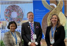 Banco Central di Aruba ta comparti un bista general di reunionnan anual di IMF y World Bank Group na Bangkok