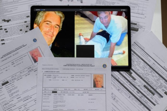 Epstein Documents - Arrest Ex-Prince Andrew - Photo Illustration