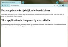 Website di gobierno di Aruba offline memey di menasa internacional di seguridad cibernetico