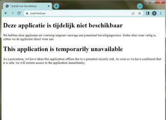 Website di gobierno di Aruba offline memey di menasa internacional di seguridad cibernetico
